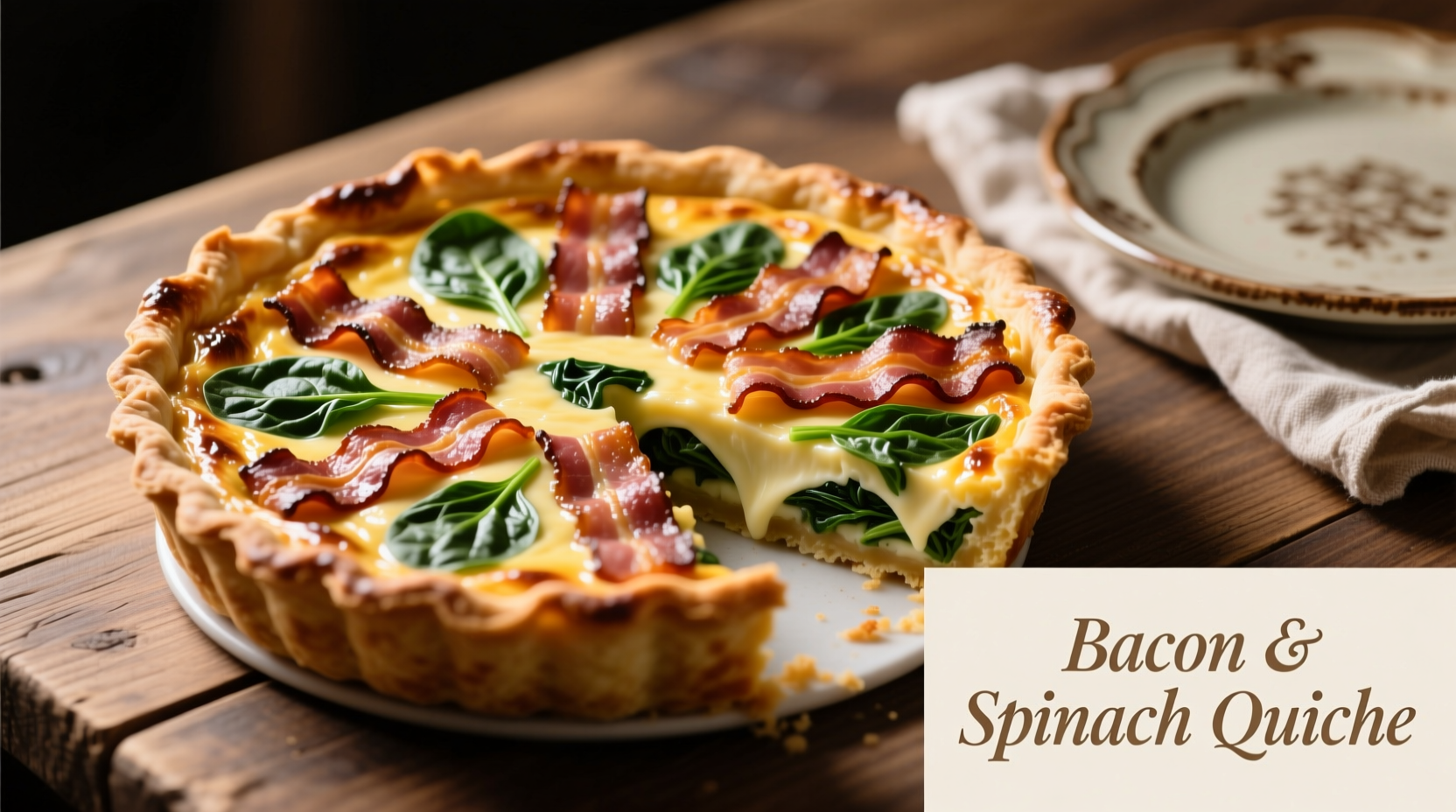 Perfect Bacon and Spinach Quiche Recipe Guide