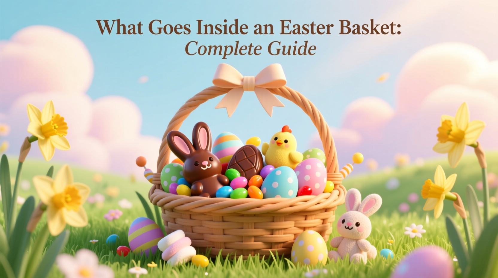 what goes inside a easter basket