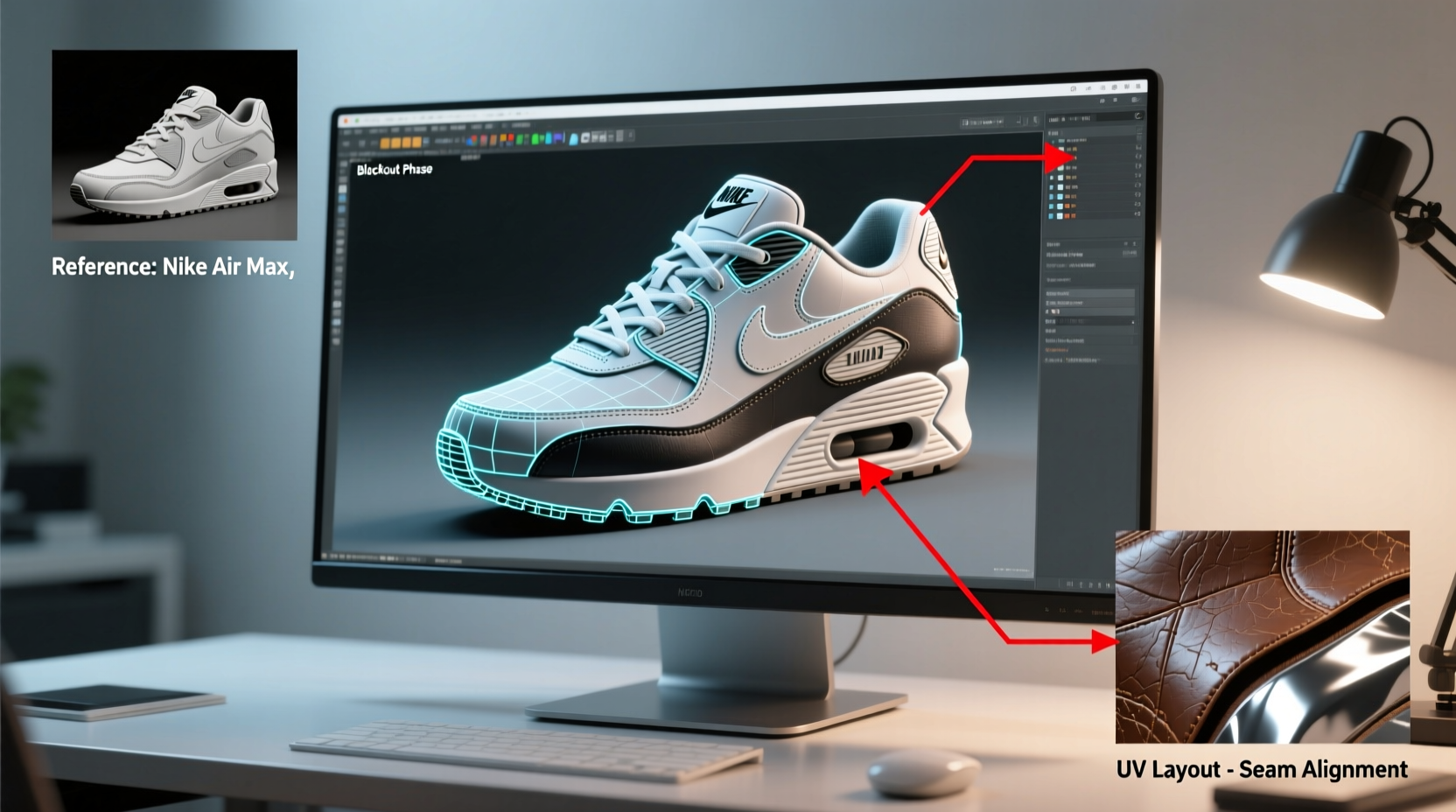 step by step guide to modeling realistic shoes for beginners and pros