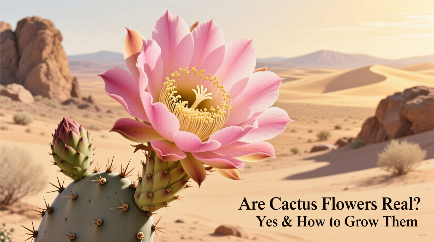 are cactus flowers