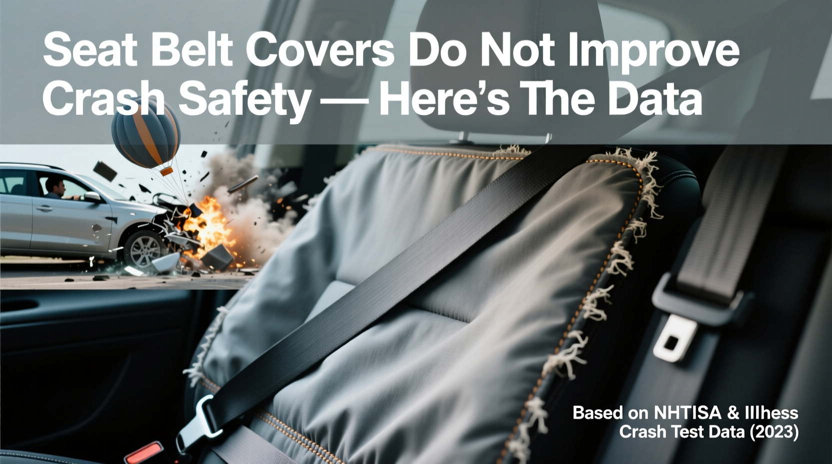 seatbelt cover safety crash data