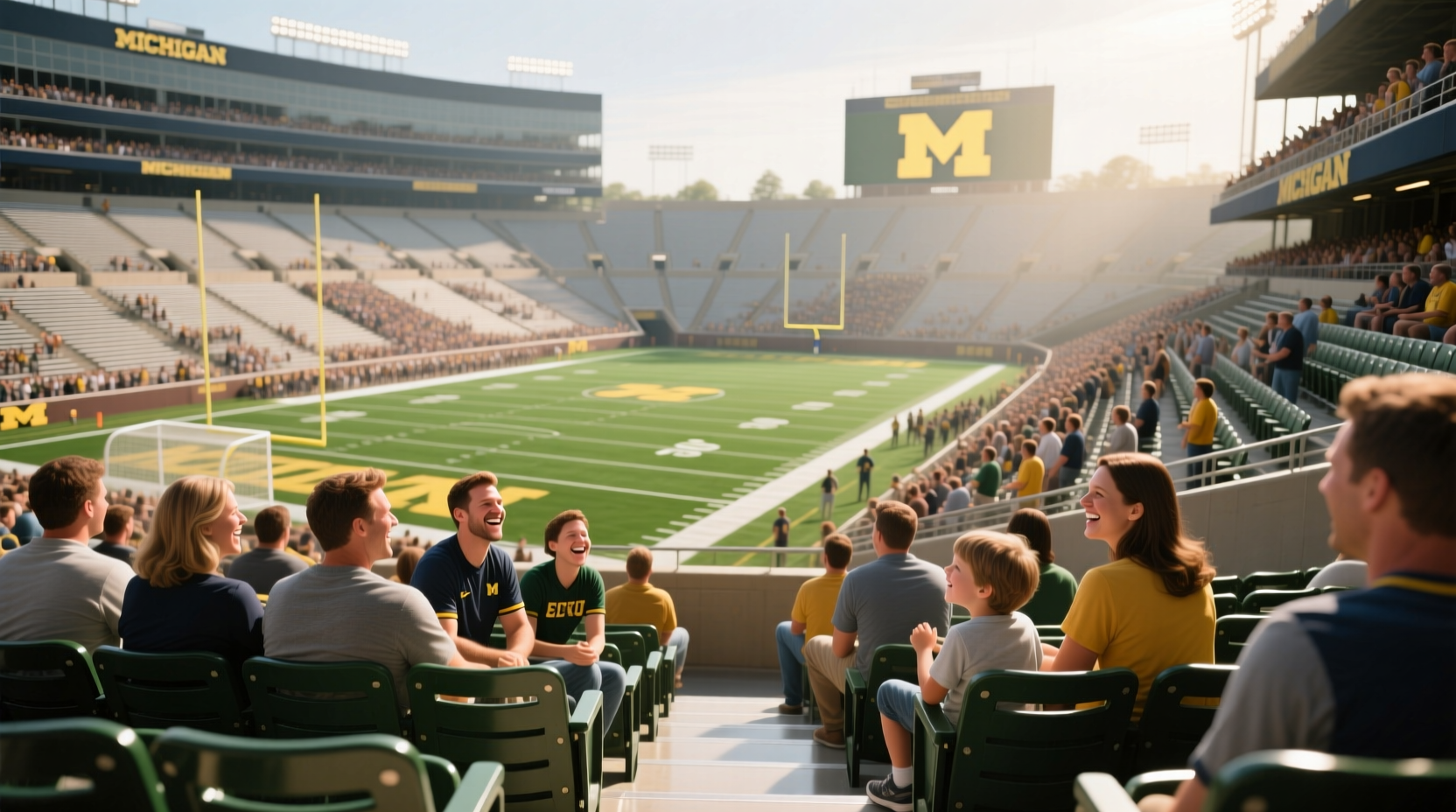 Seating at Michigan Stadium guide