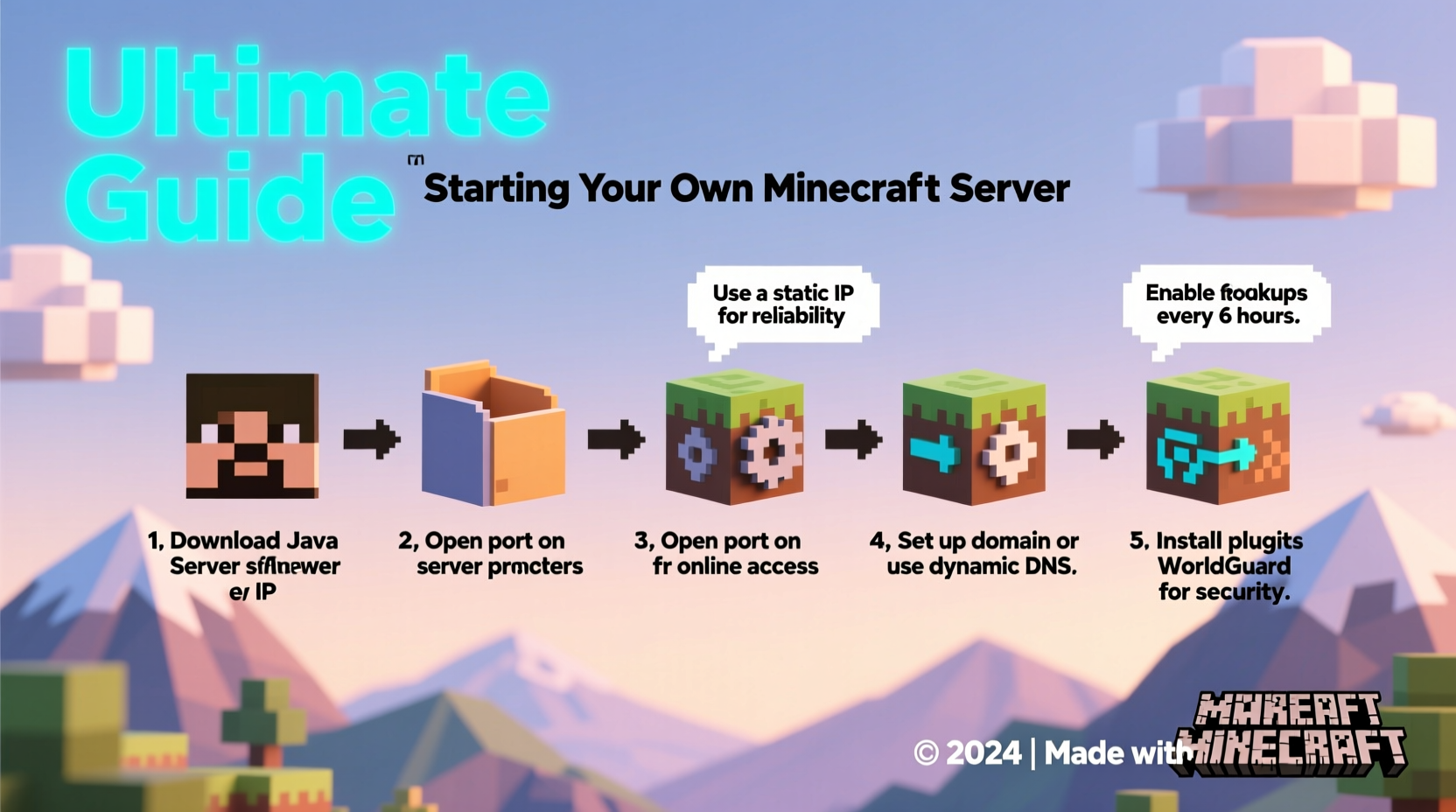 ultimate guide to starting your own minecraft server step by step setup and tips
