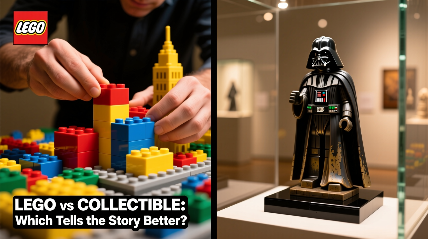 stitch building blocks vs figures are the lego versions worth it or are the collectible statues cooler