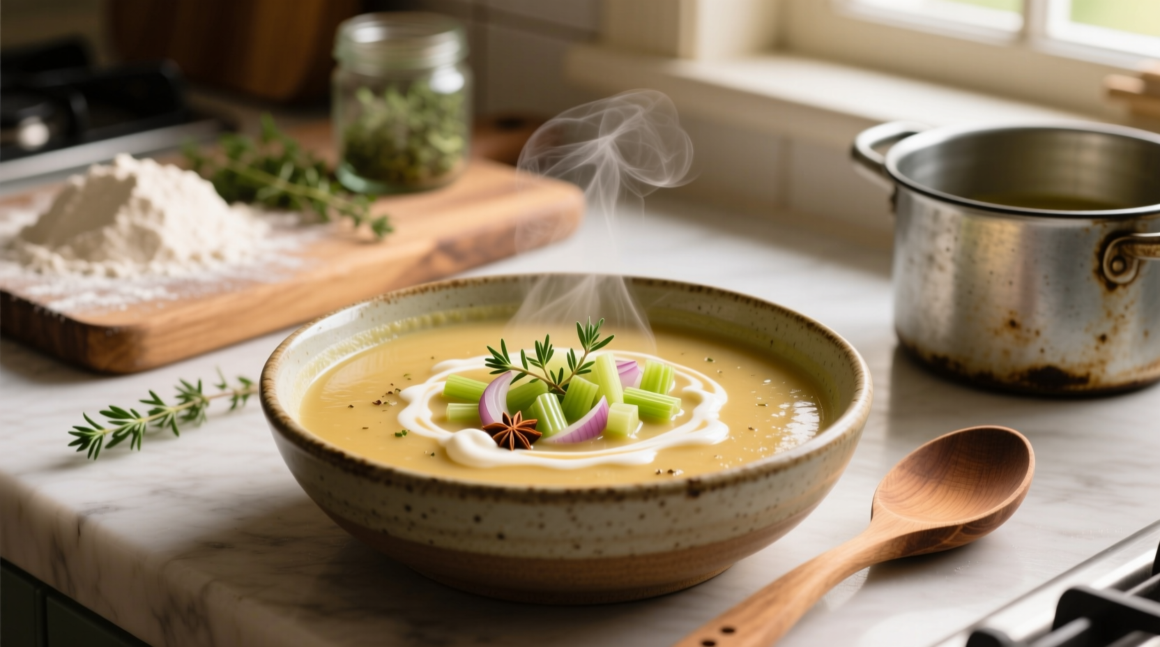 Perfect Homemade Cream of Celery Soup Recipe in 35 Minutes