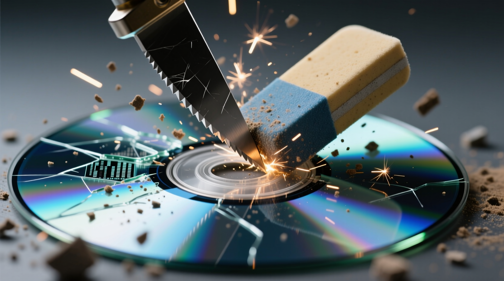 Disc Eraser Renders Optical Media Unreadable: How & Why It Works