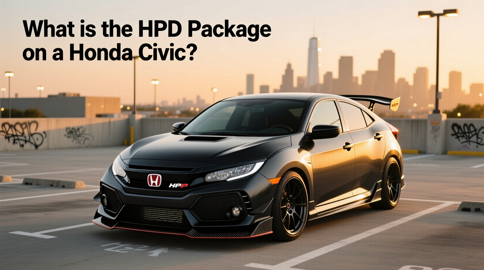 HPD Civic Hatchback Spoiler Guide
