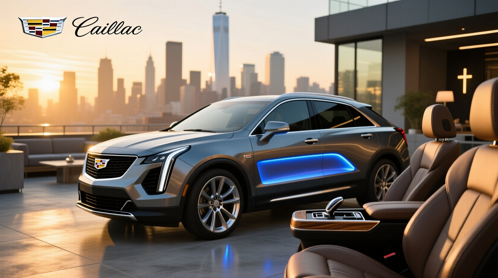 2024 Cadillac XT4 ambient lighting guide