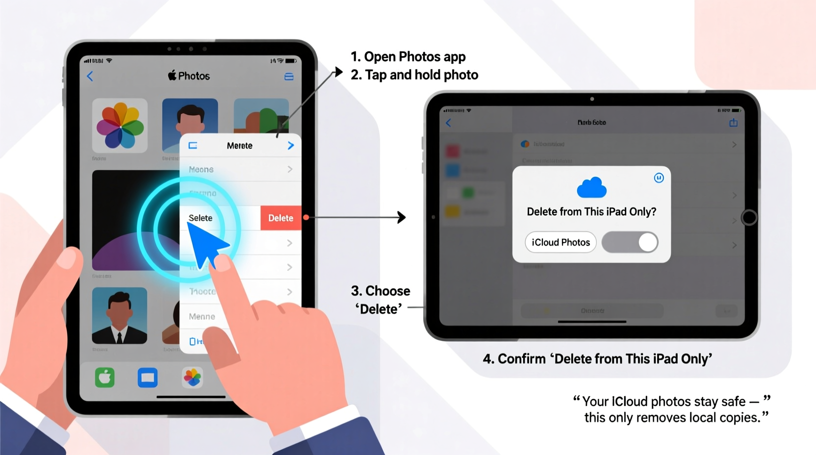 the complete guide to deleting photos from your ipad without affecting icloud storage