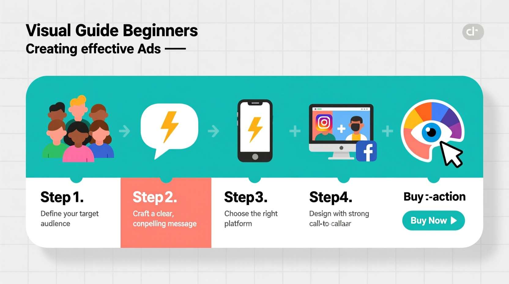 how to create effective ads a step by step guide for beginners