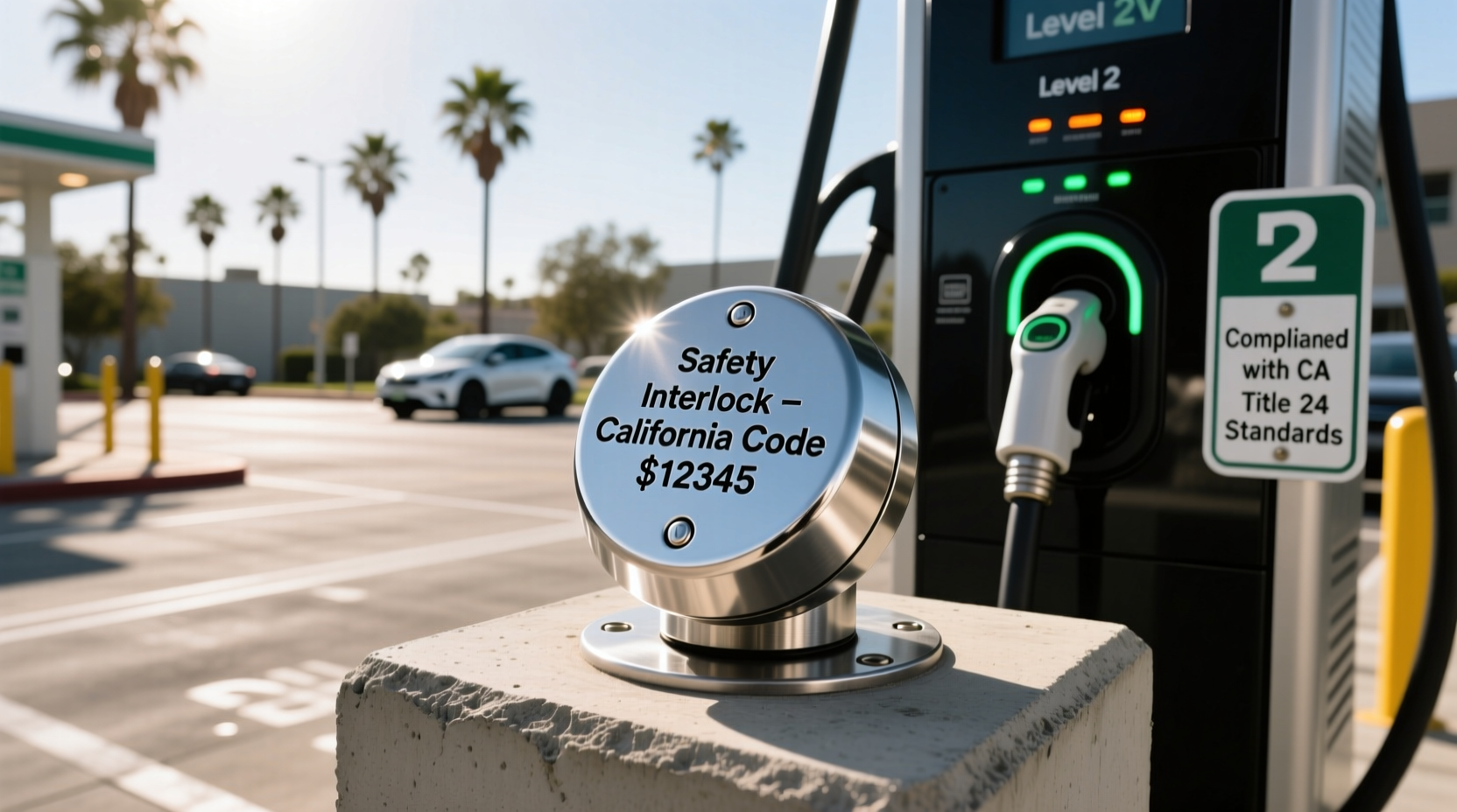 legal safety metal button ev ca