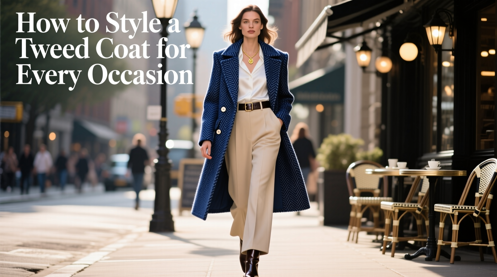 how to choose and style a stylish tweed coat for every occasion with confidence