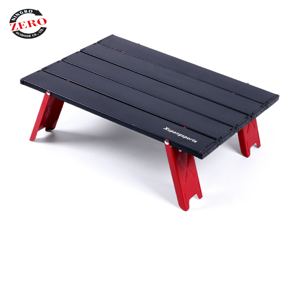 小型折叠沙滩桌铝合金便携式可折叠折叠野餐轻便营地户外烹饪旅行露营