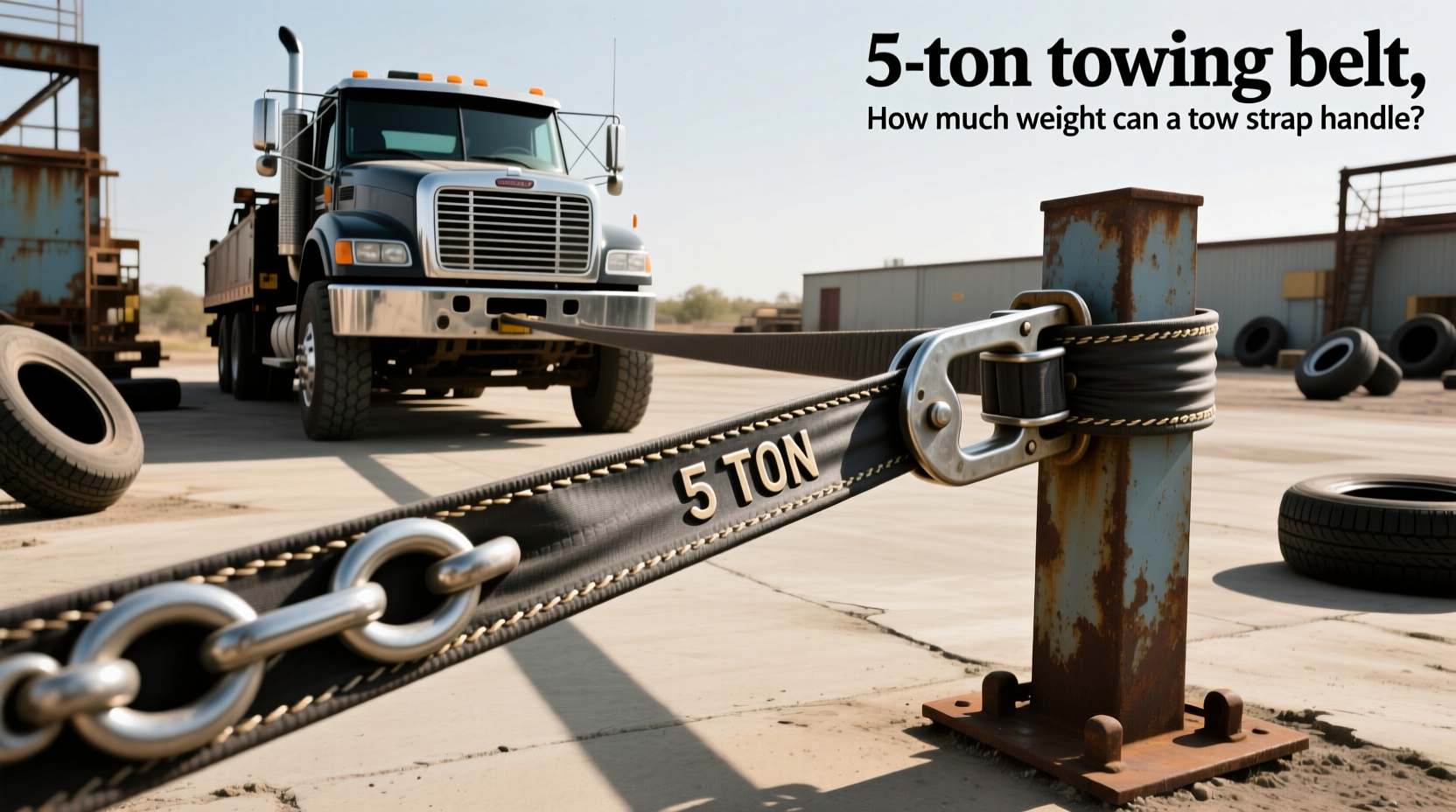 How to choose 5 ton towing belt,How much weight can a tow strap handle?