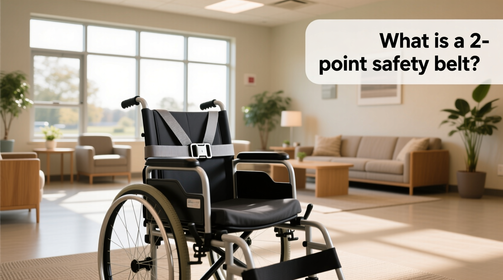 How to Choose 2 Point Wheelchair Safety Seat Belt, What Is a 2-Point Safety Belt?