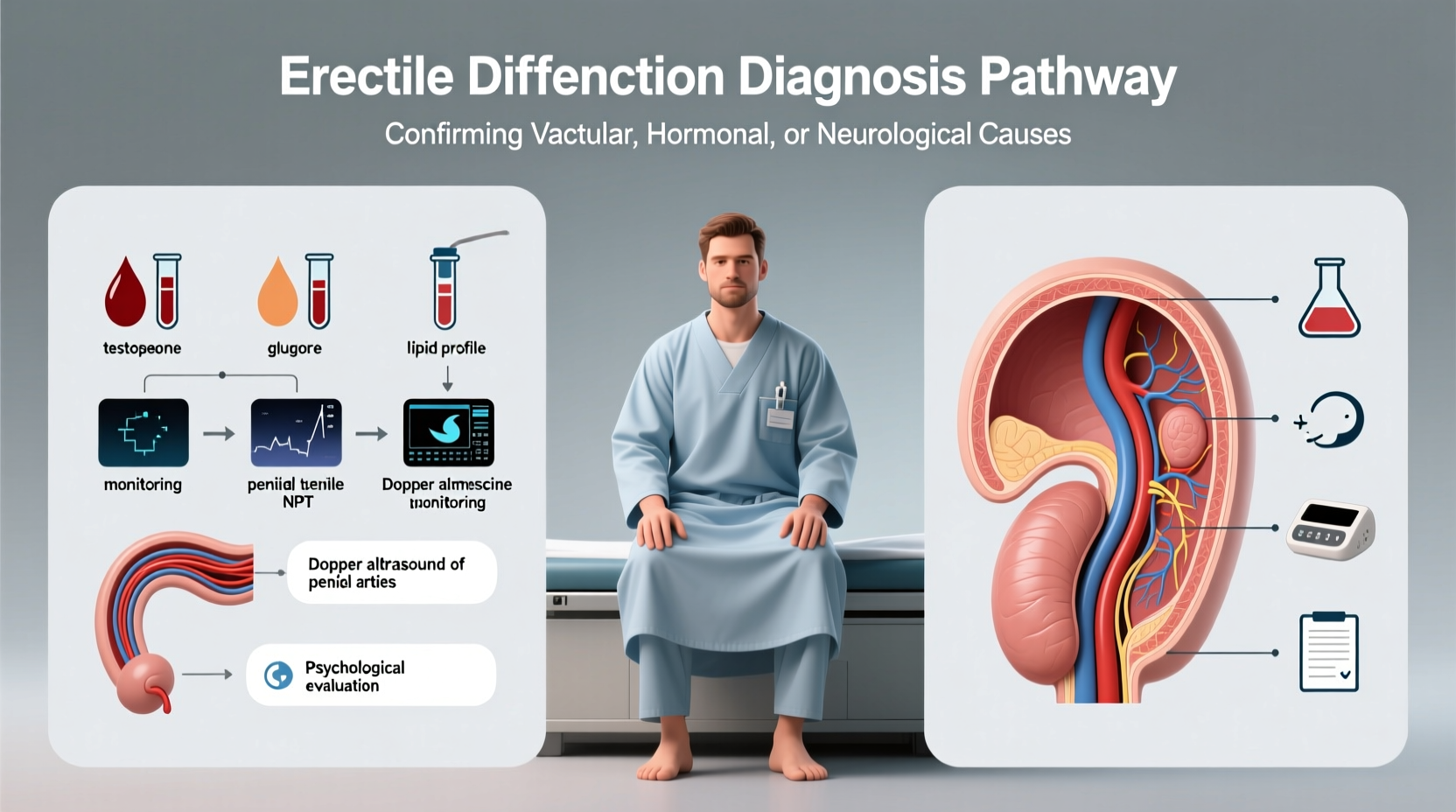 effective methods and medical tests to accurately diagnose erectile dysfunction