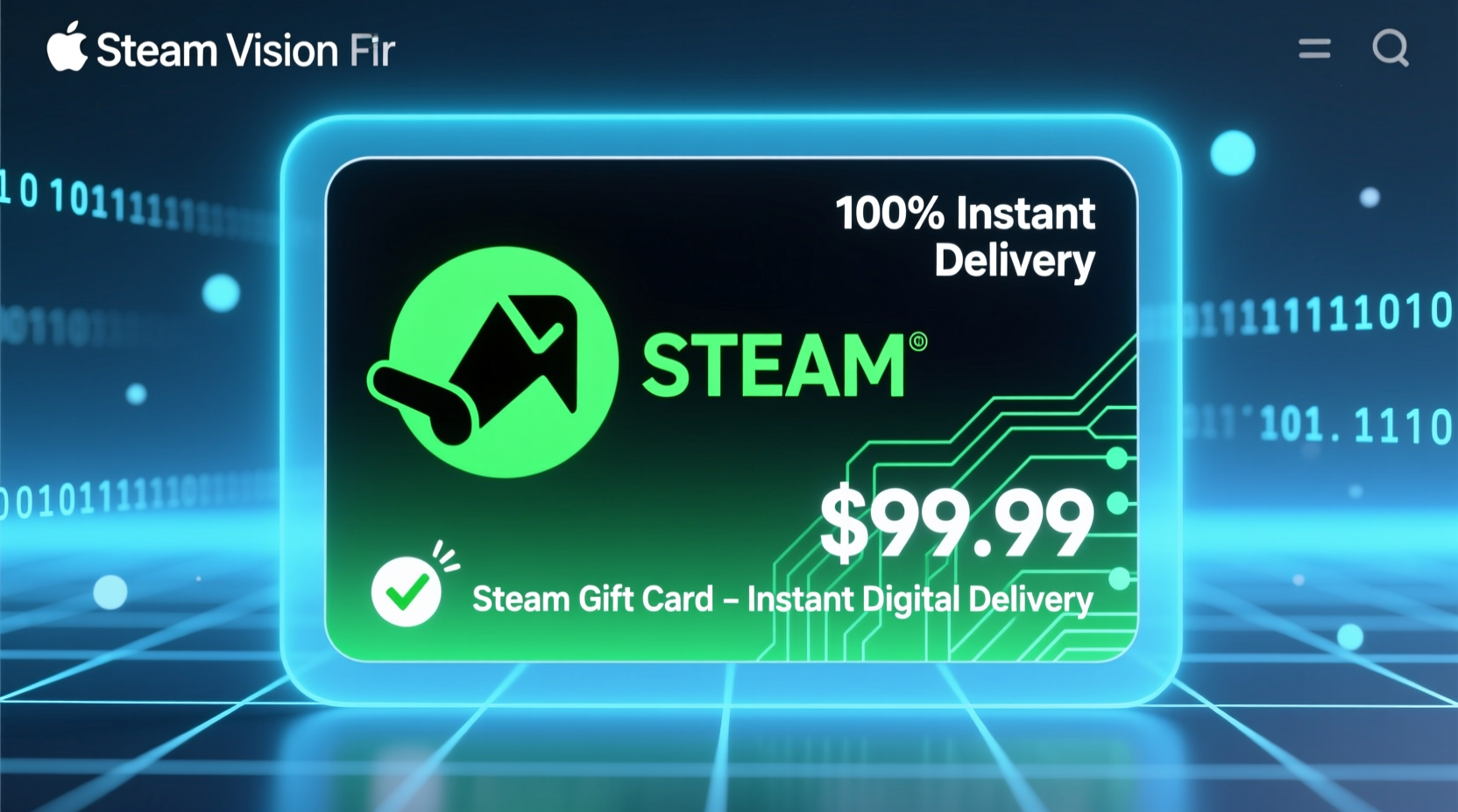buy digital steam gift card online instant gaming fun