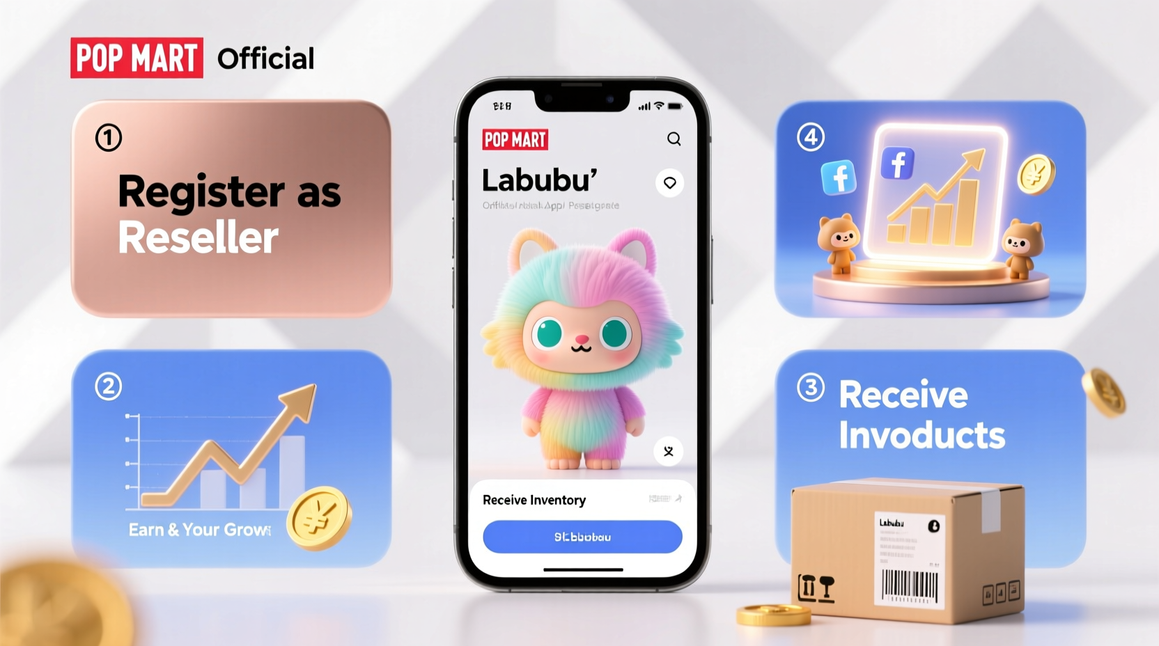 how to become an resaler for labubu