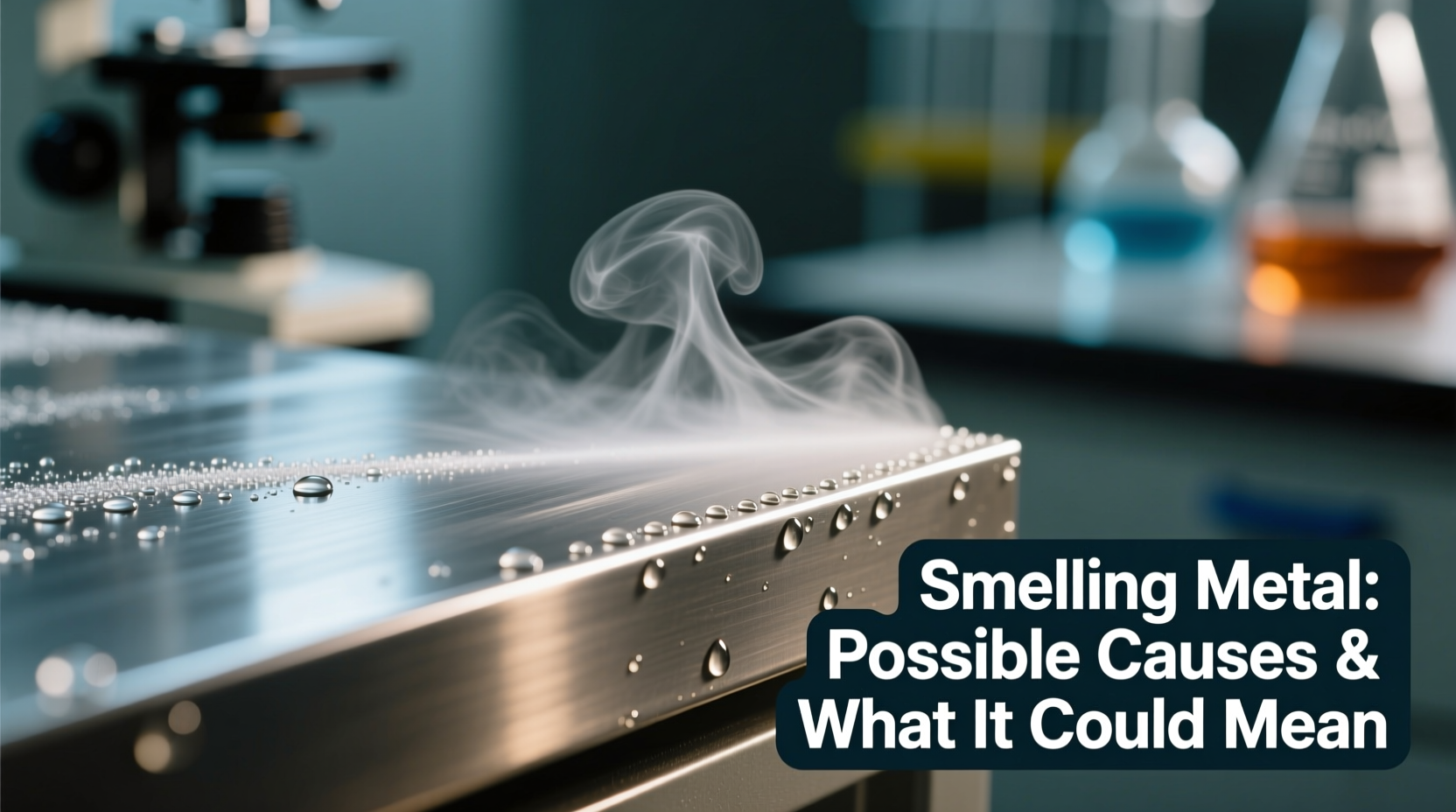 smelling metal possible causes what it could mean