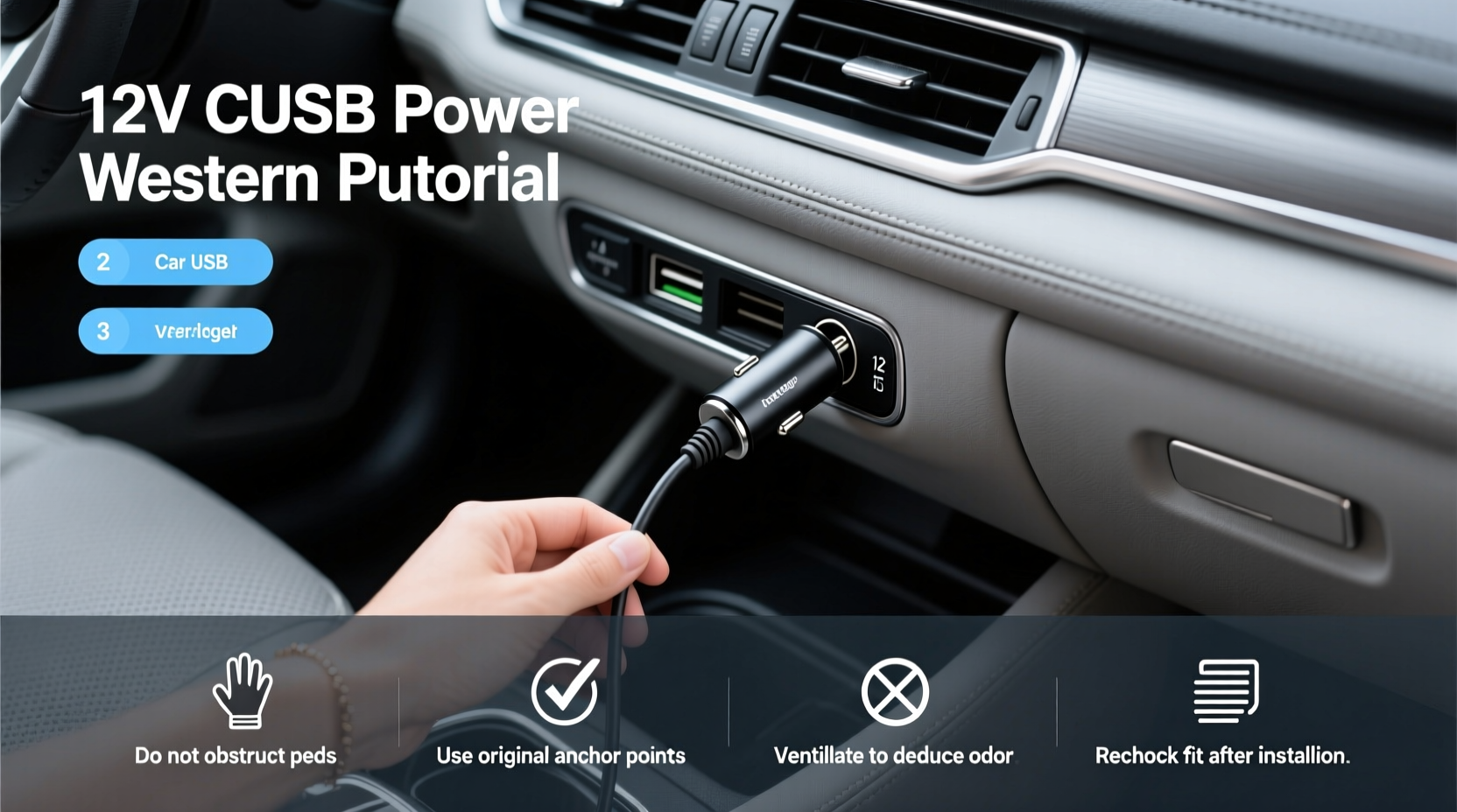 How to Choose Plug in USB Charger Power Outlet for 12V Car
