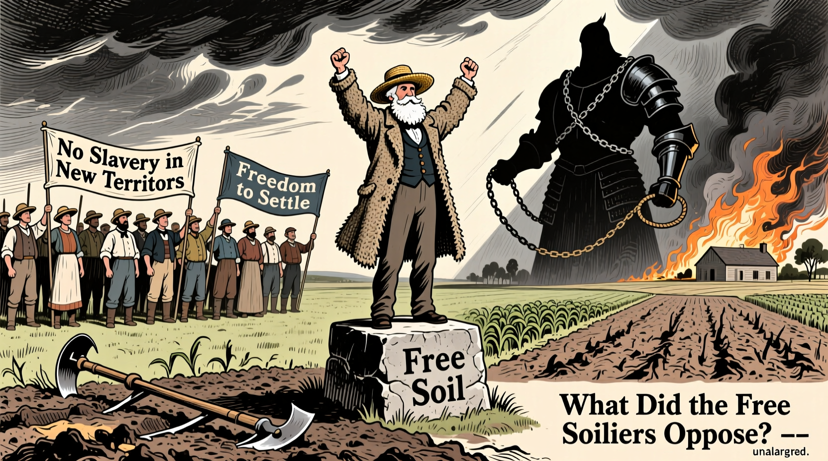 free soilers what did they oppose why