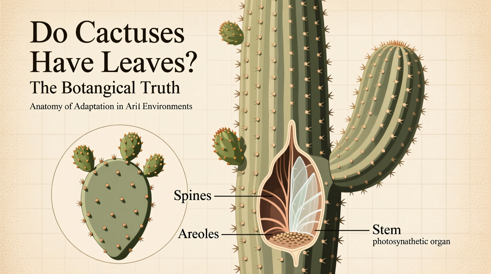 Do Cactuses Have Leaves? The Botanical Truth