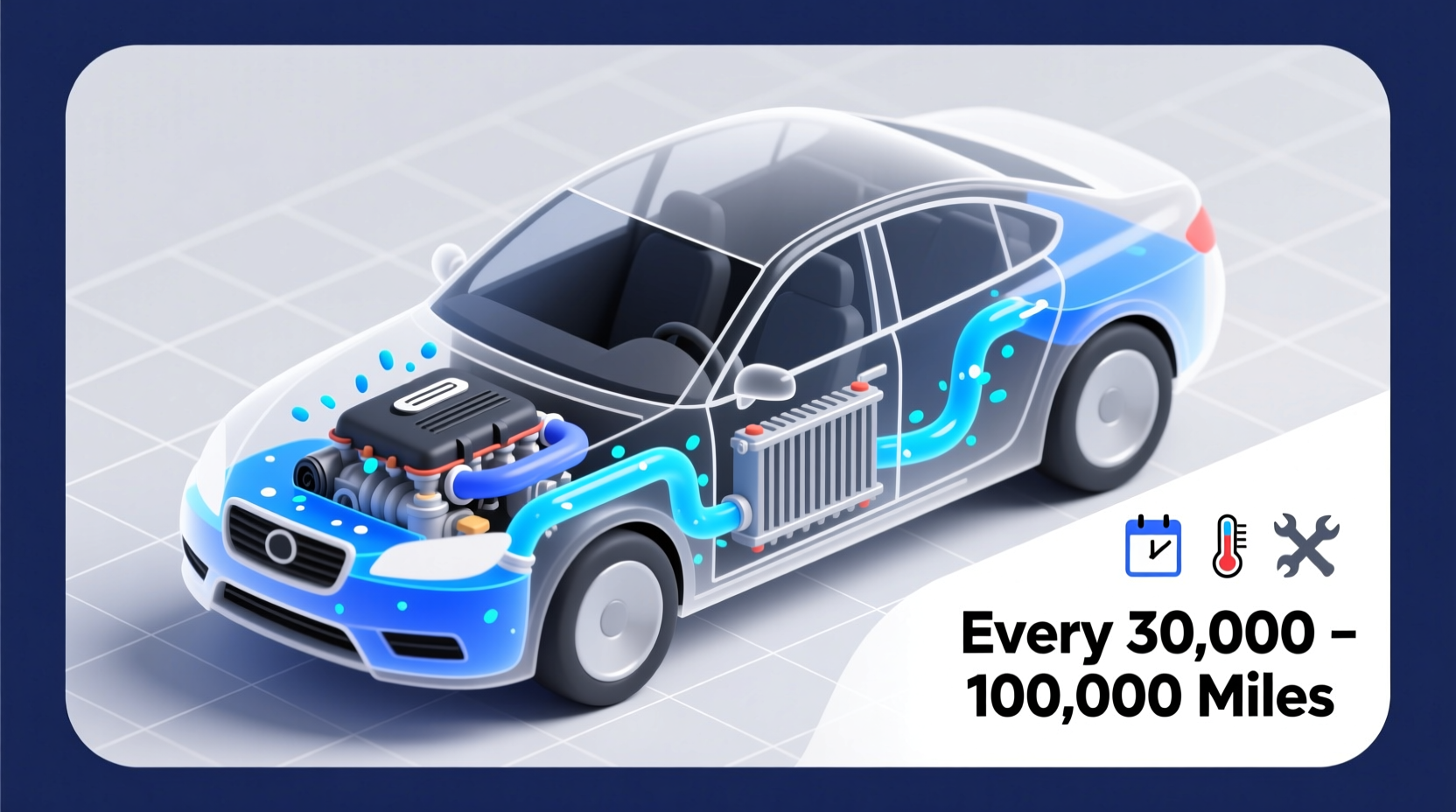 how often to change car coolant
