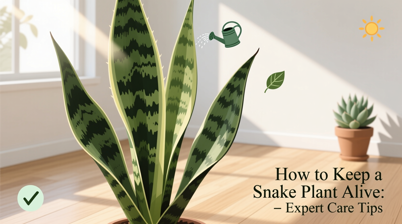 How to Keep a Snake Plant Alive: Expert Care Tips