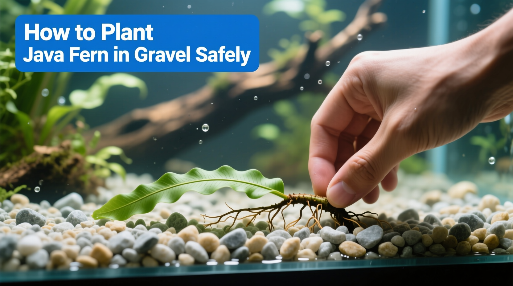 How to Plant Java Fern in Gravel Safely