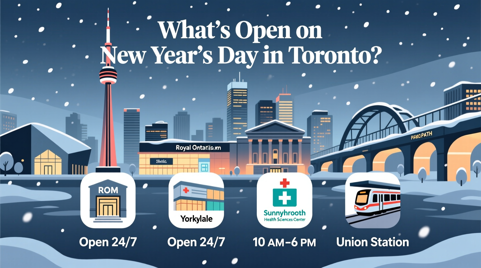 what open on new year day toronto