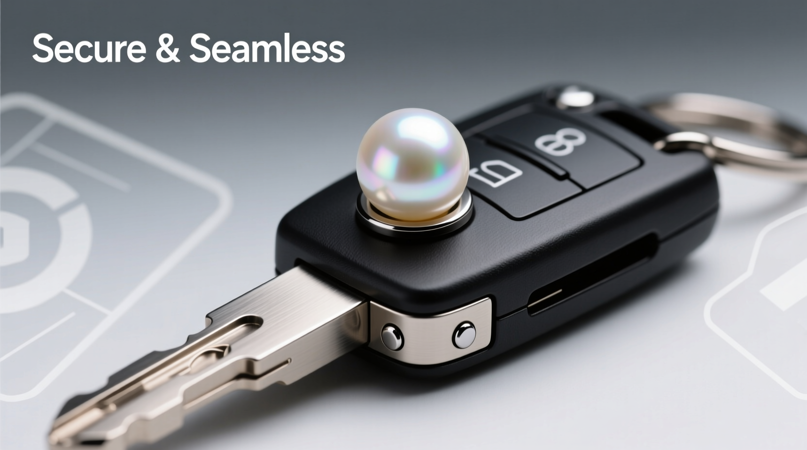 creative and secure ways to attach a pearl keychain to your car key easily