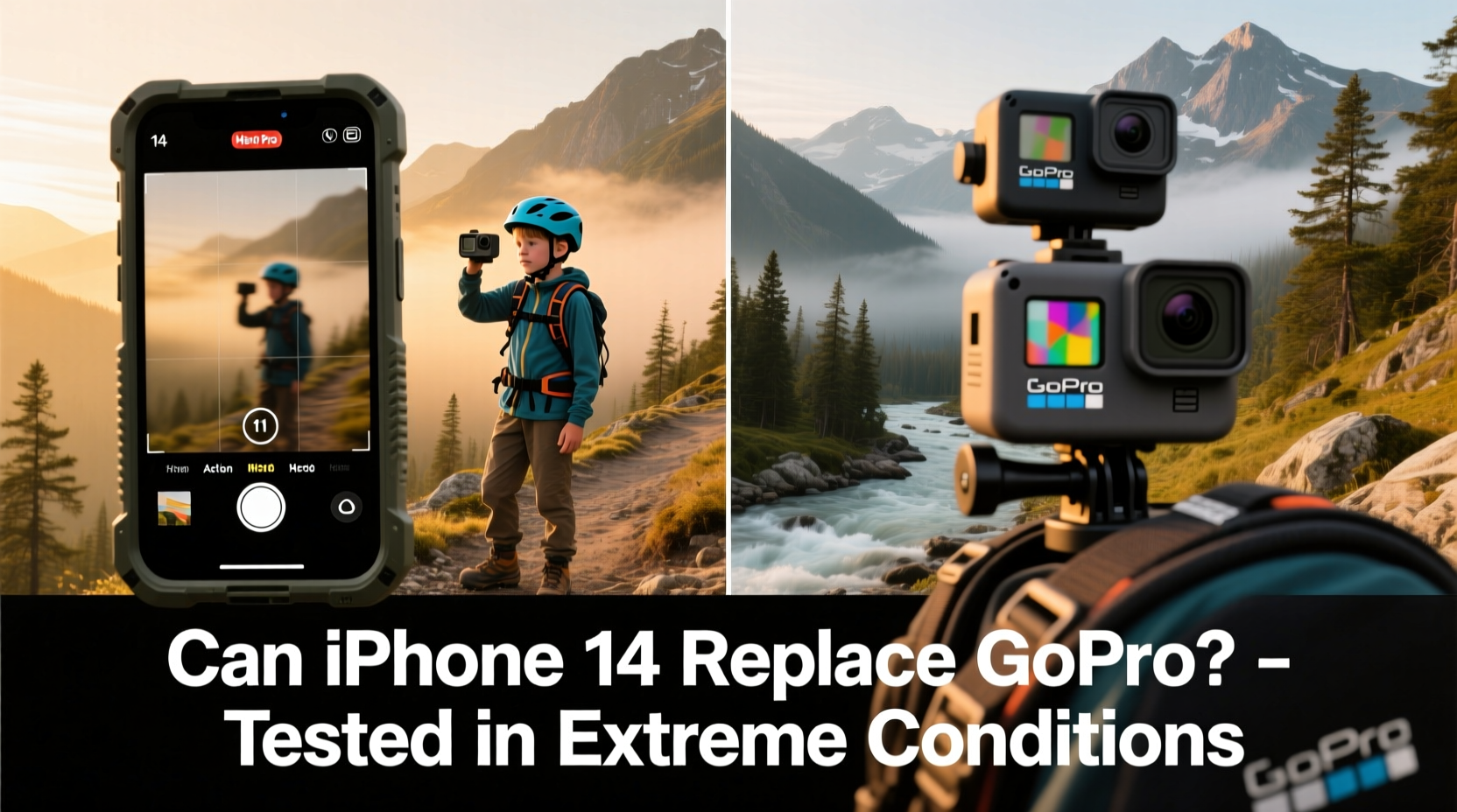 iphone 14 action mode vs gopro 11 can an iphone really replace a gopro
