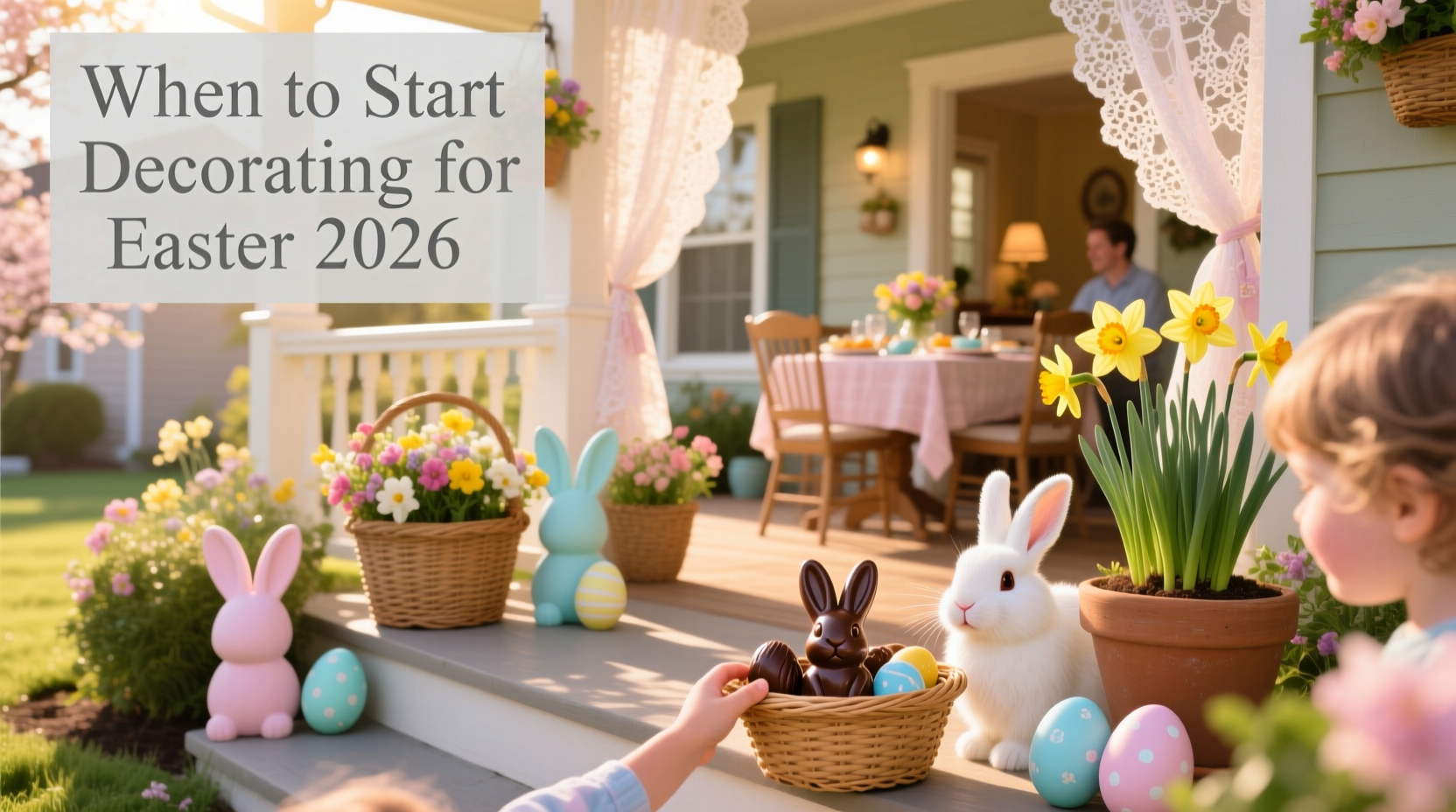 when should you start decorating for easter