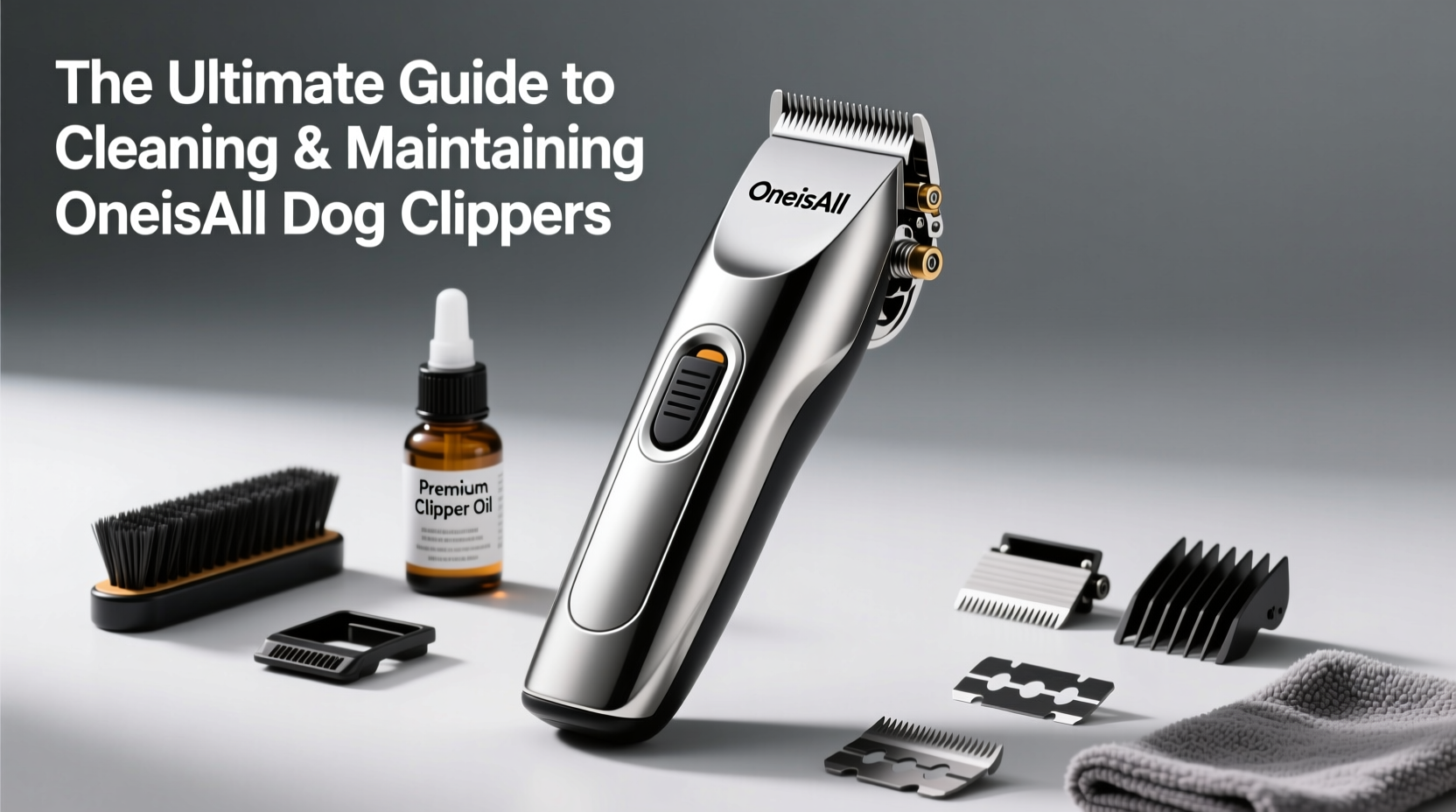 the ultimate guide to cleaning and maintaining oneisall dog clippers for optimal performance