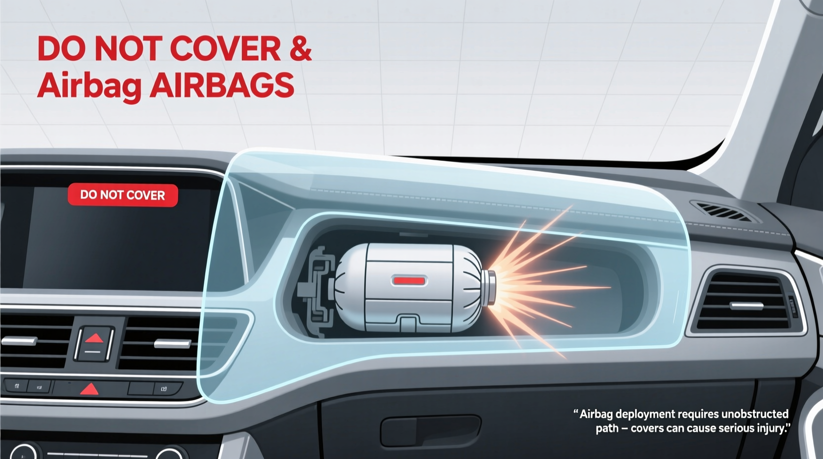 Dashboard Covers & Airbag Safety: What You Must Know