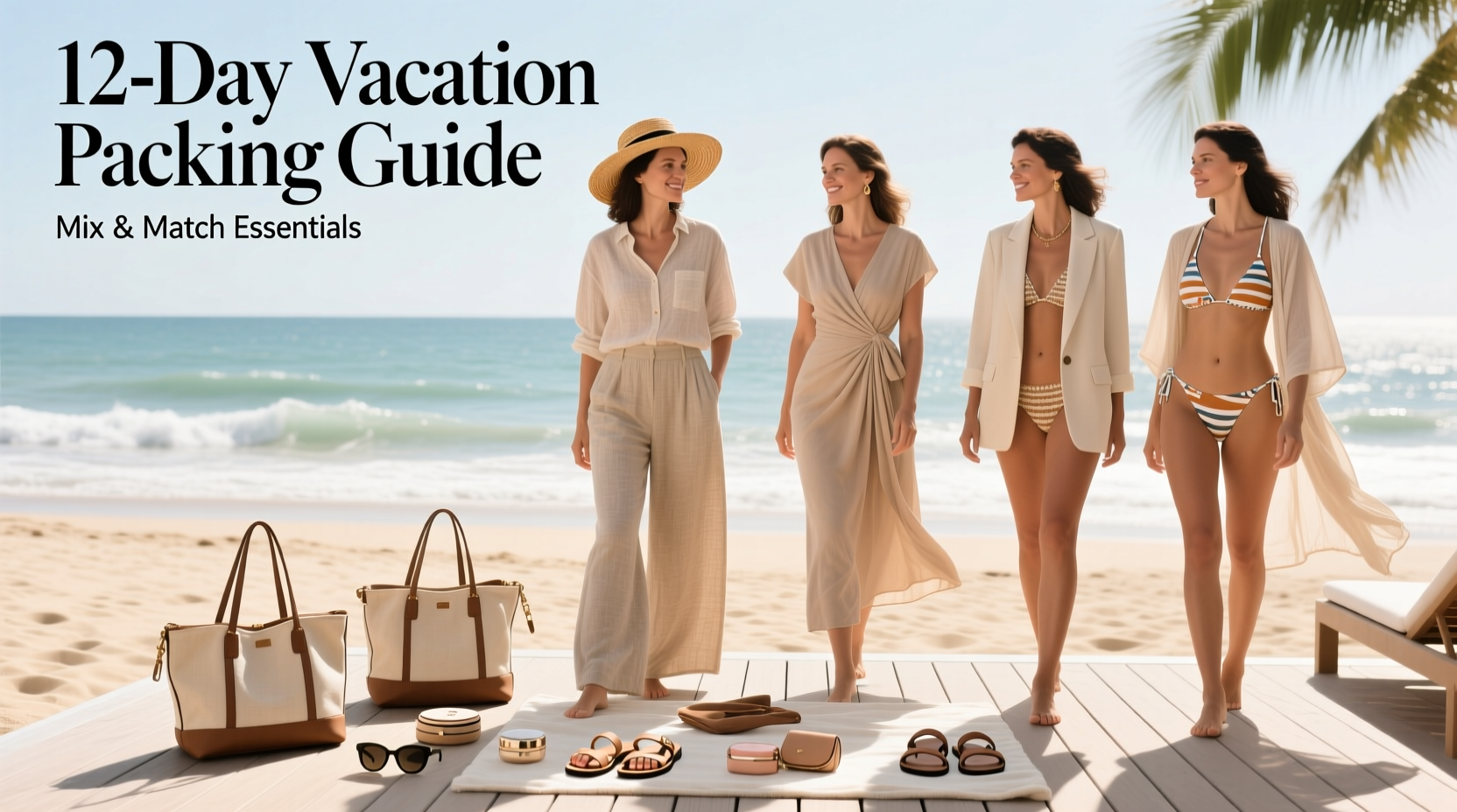 womens clothes for a 12 day vacation