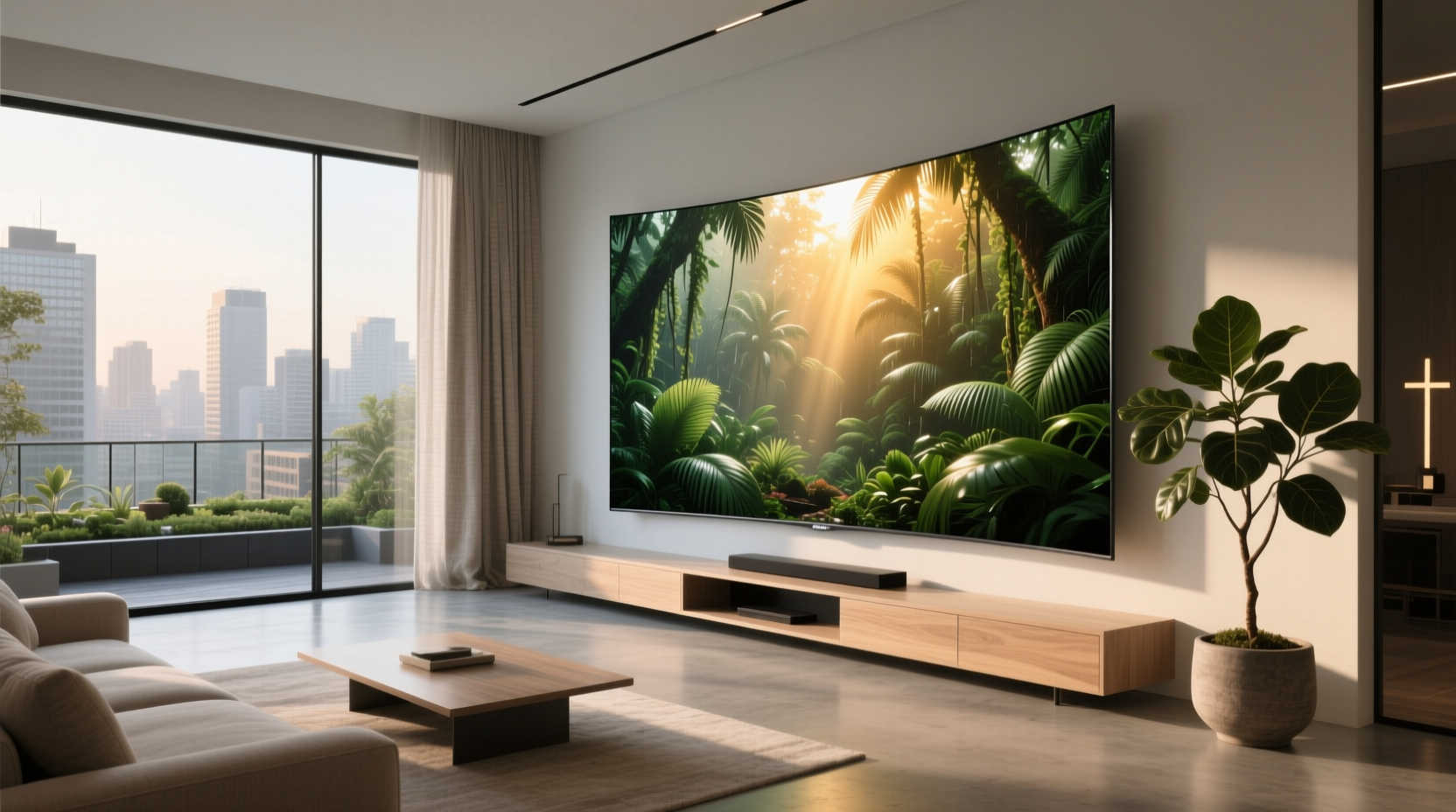 2000 inch tv reality, not hype