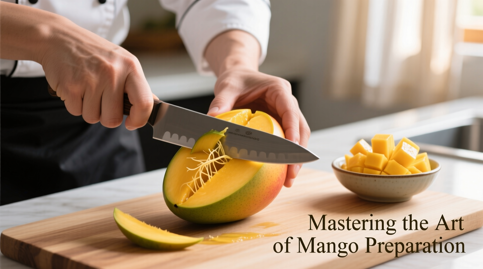 mastering the art of mango preparation expert tips on peeling and slicing perfectly every time
