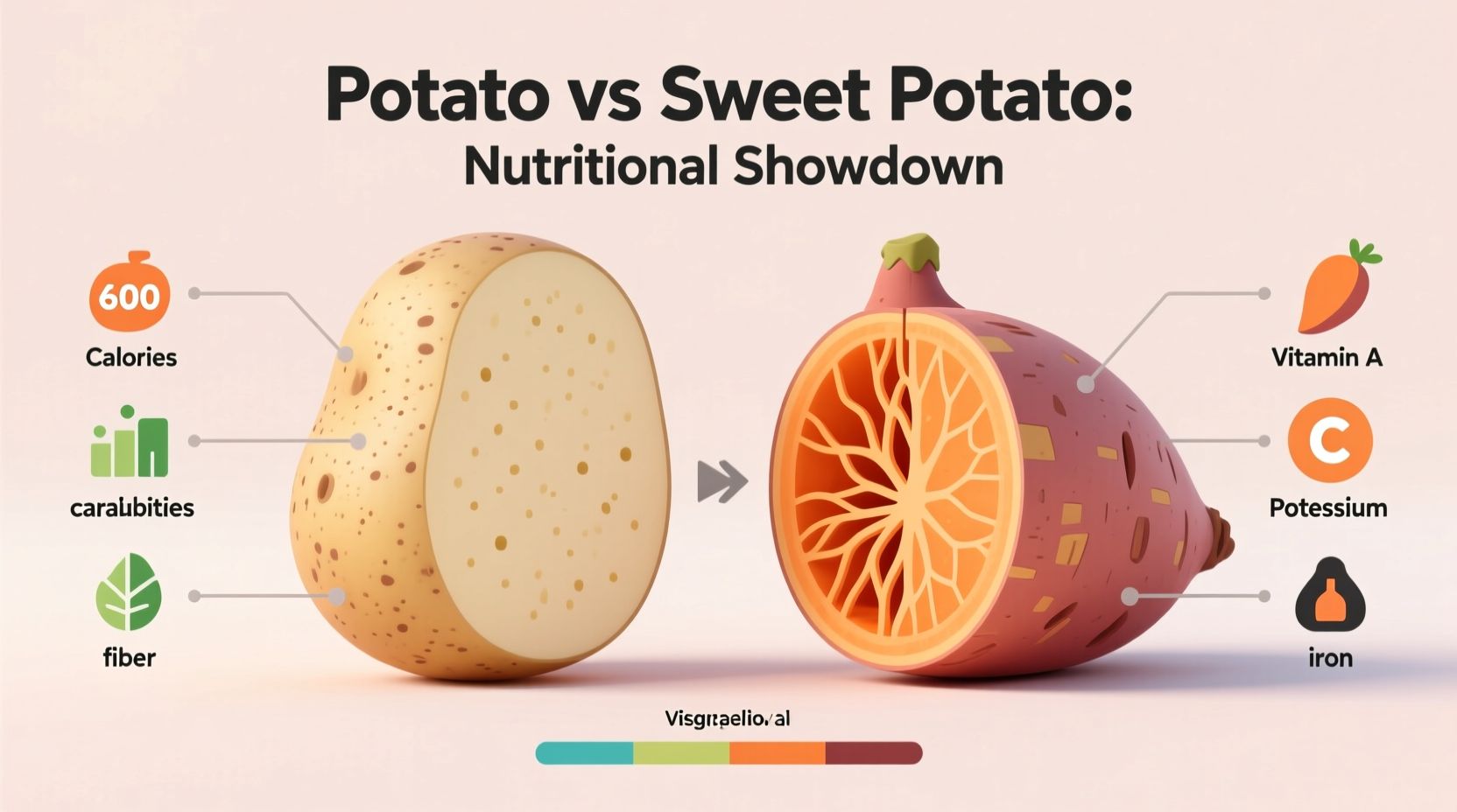 potato vs sweet potato nutrition