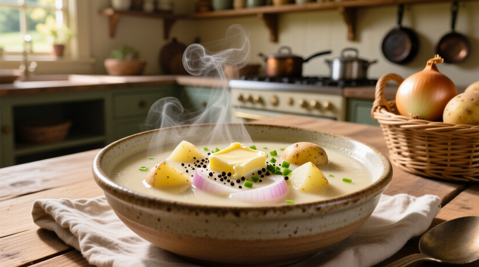 3 ingredient potato soup