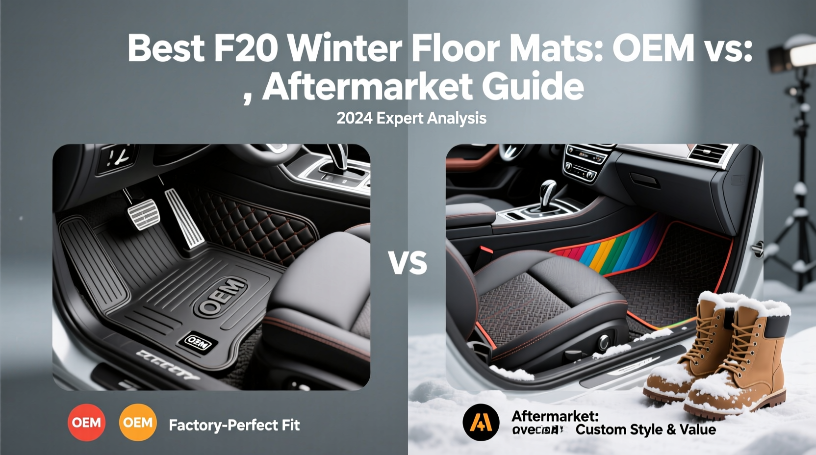 Best F20 Winter Floor Mats: OEM vs. Aftermarket Guide