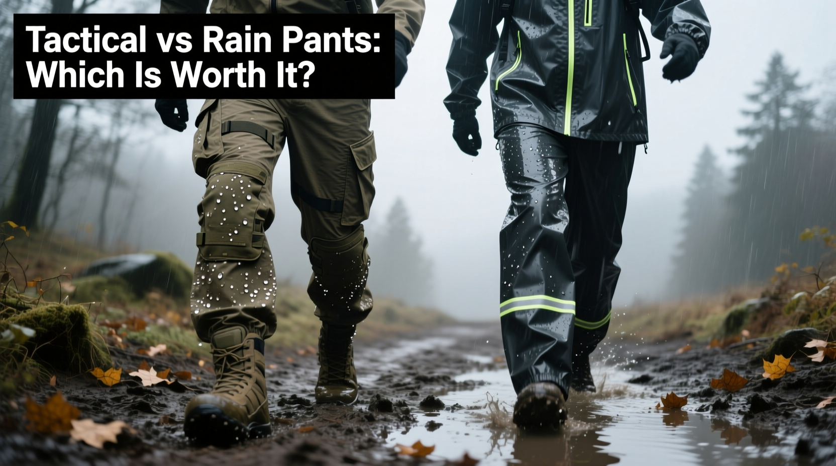 tactical pants vs rain pants are tactical pants worth it even in the rain or should you just get rain pants