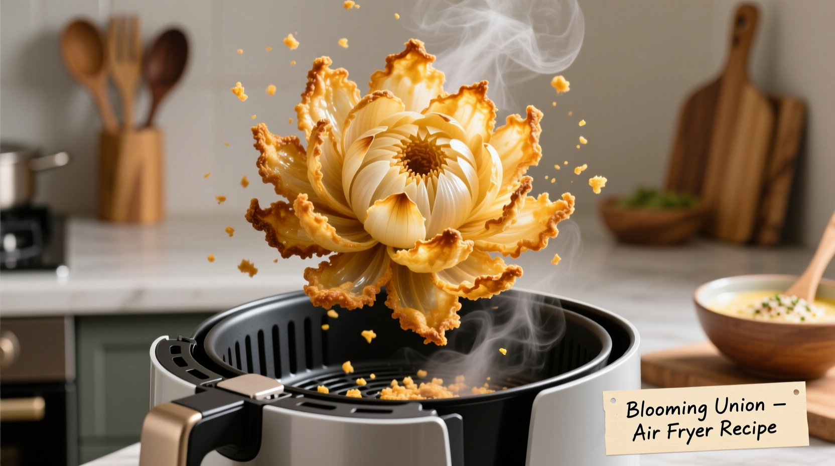 blooming onion in air fryer recipe