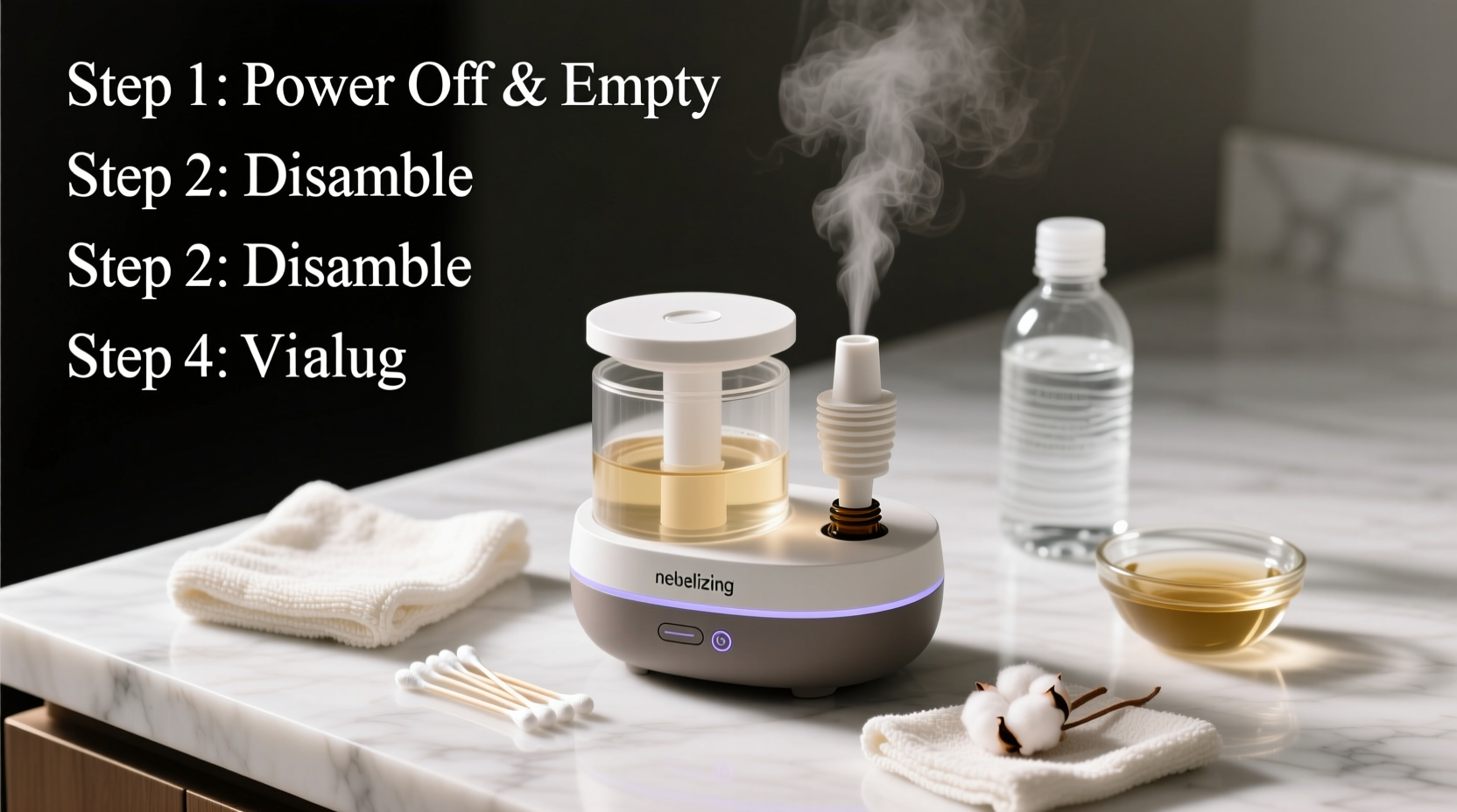 nebulizing diffuser cleaning guide
