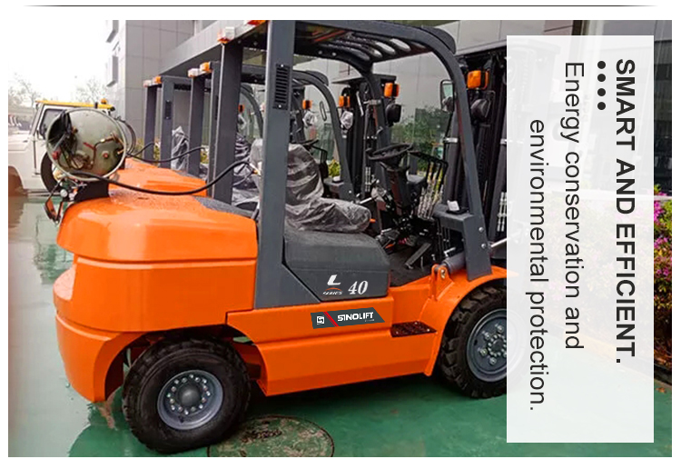 Sinolift CPYDS-GM Wide view lifting 4-5T LP Gas forklift