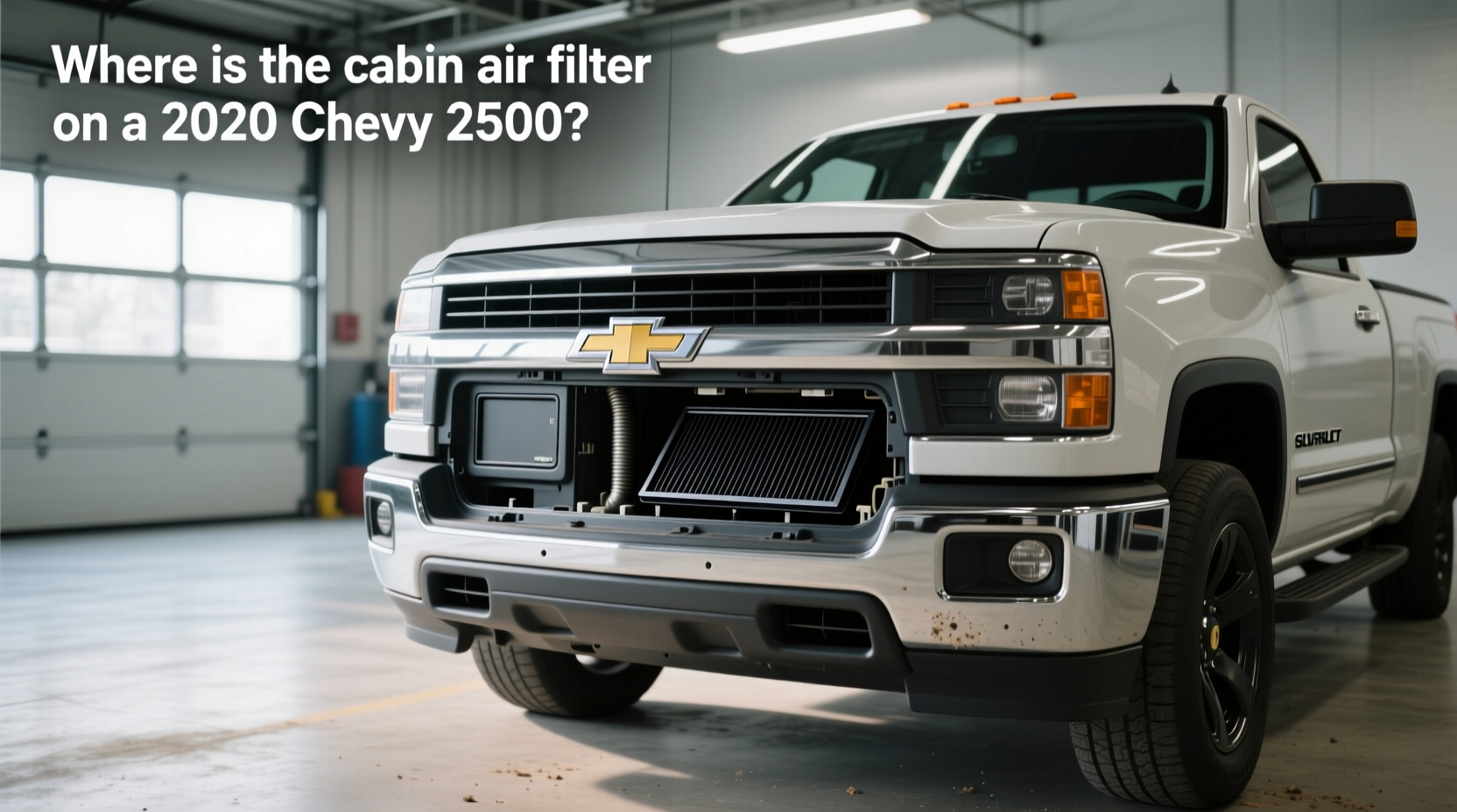 How to Find and Replace the Cabin Air Filter in a 2023 Silverado 2500