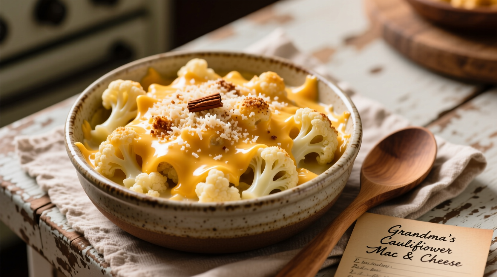 Creamy Cauliflower Mac and Cheese Recipe - Lighter Comfort Food