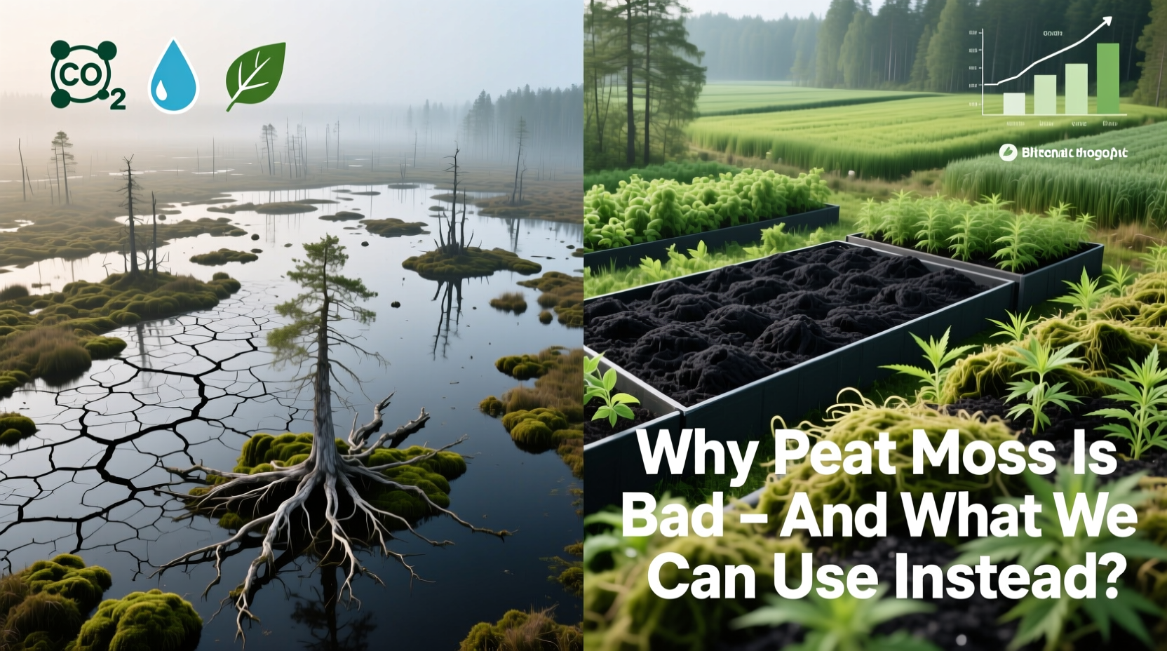 why peat moss is bad environmental concerns alternatives