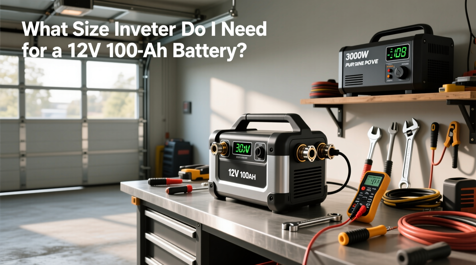 What Size Inverter Do I Need for a 12V 100Ah Battery? Buying Guide