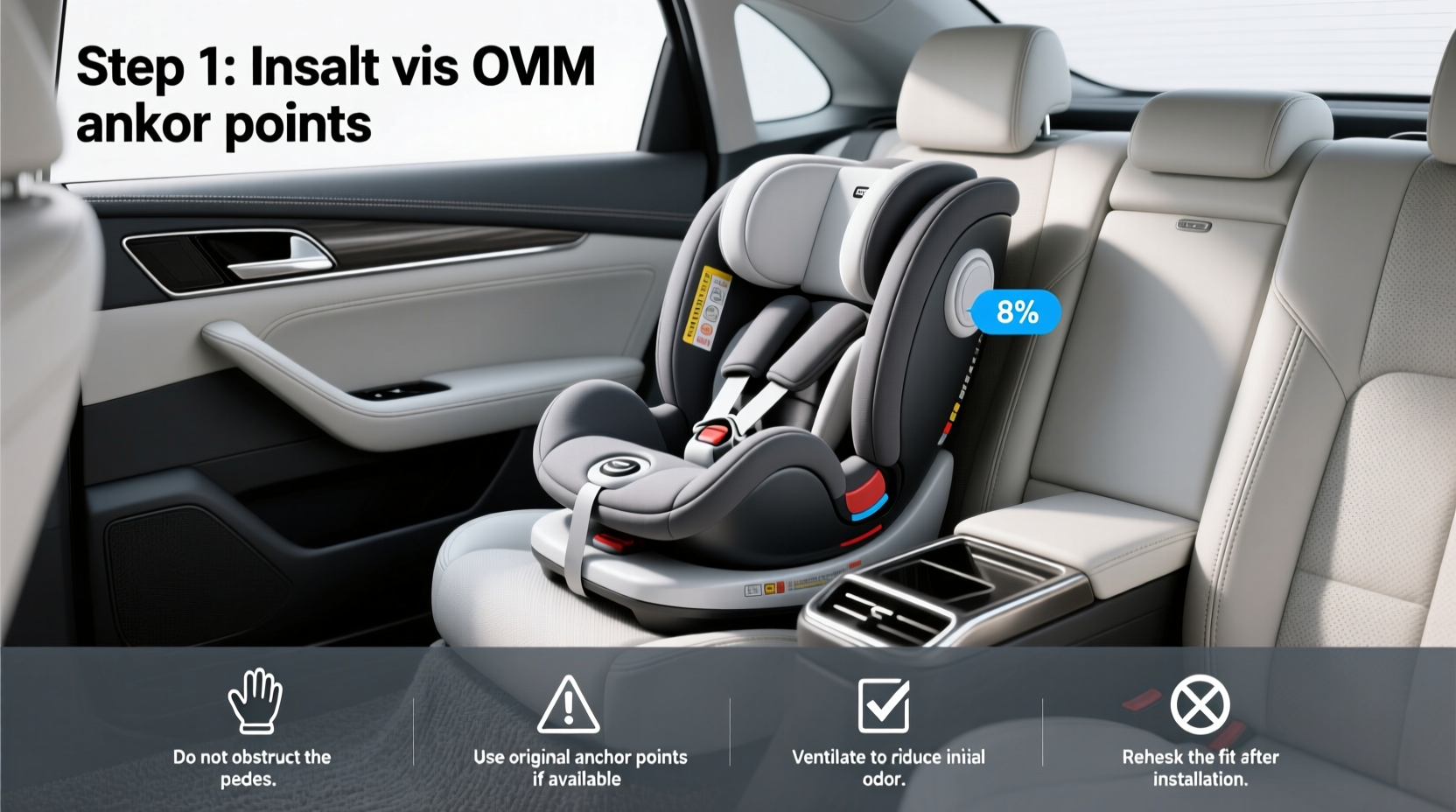 front facing child car seats and airbags